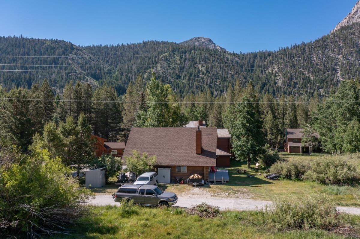 64 Carson Street June Lake, CA 93529 - Photo 33 of 47 a view of house with outdoor space and garden