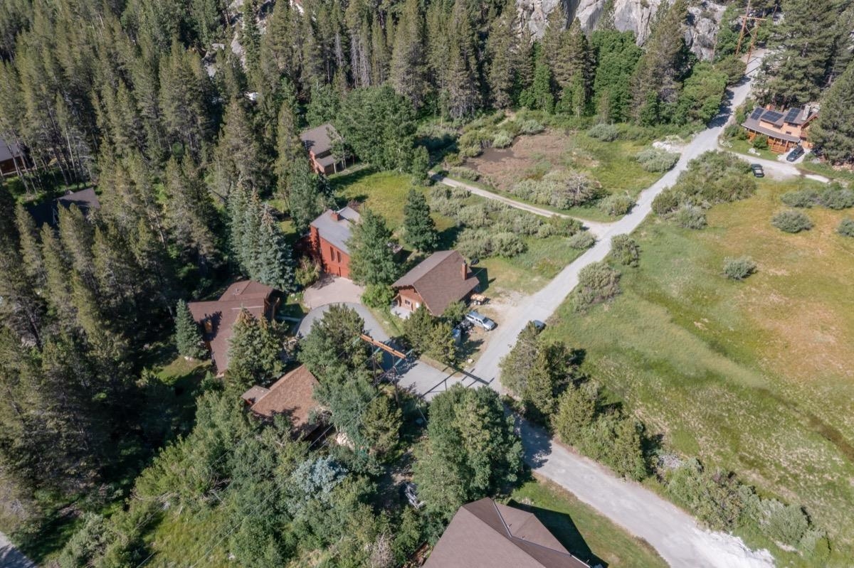 64 Carson Street June Lake, CA 93529 - Photo 38 of 47 an aerial view of residential house with outdoor space