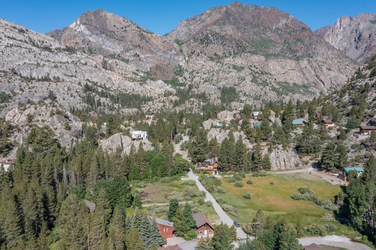 64 Carson Street June Lake, CA 93529 - Photo 40 of 47 a view of a yard with large trees
