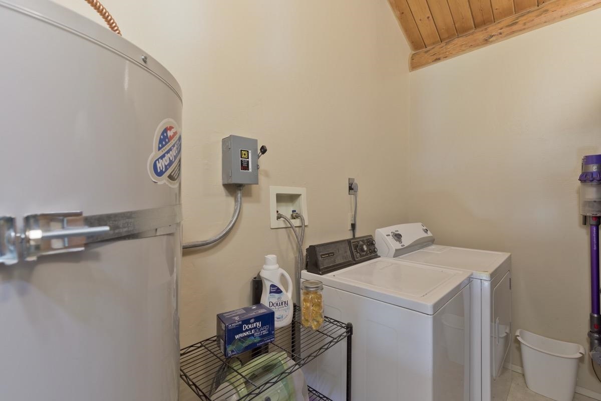 64 Carson Street June Lake, CA 93529 - Photo 47 of 47 a utility room with dryer and washer