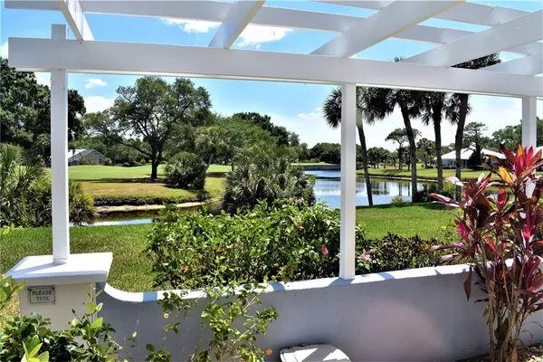 a view of a back yard from a room
