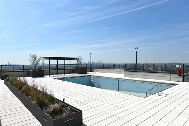 a view of kitchen from a balcony