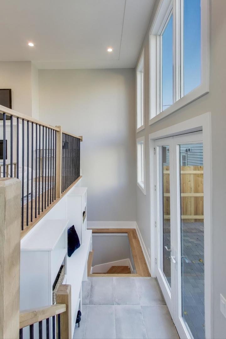 3929 North Francisco Avenue Chicago, IL 60618 - Photo 18 of 47 a view of entryway and hall with wooden floor