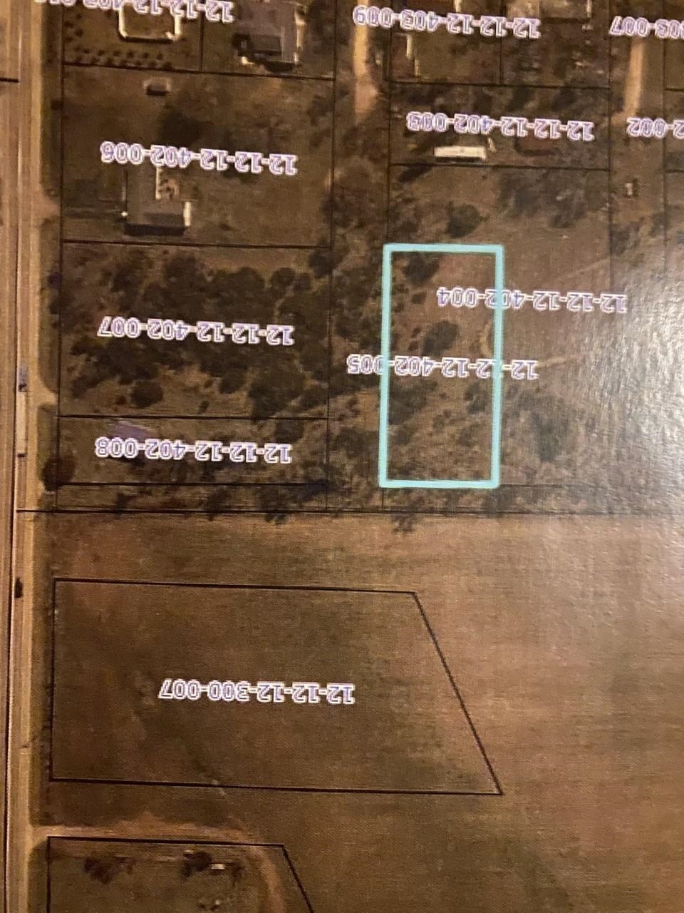 a view of a glass door