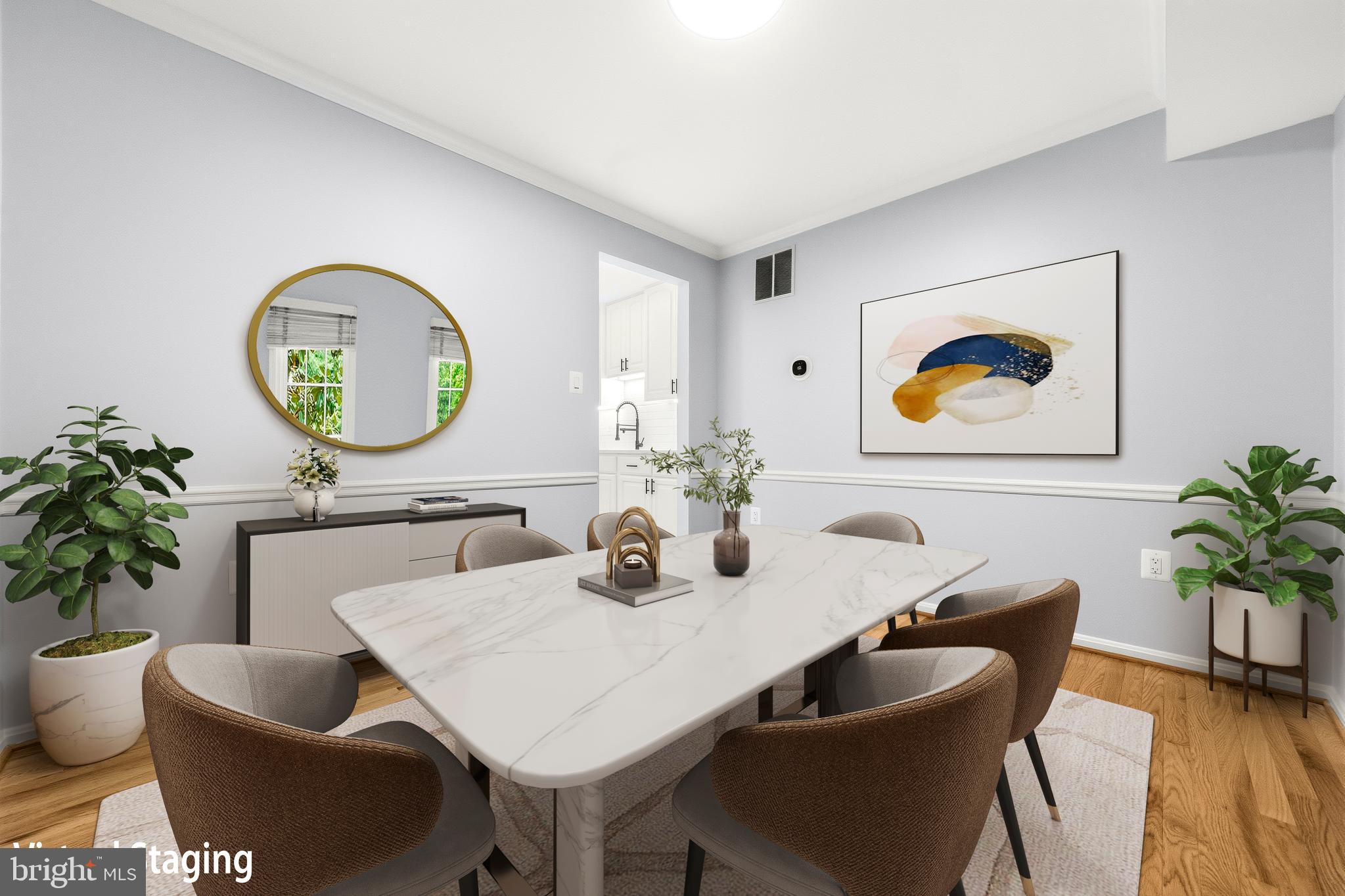 11720 Putting Green Court Reston, VA 20191 - Photo 12 of 63 Virtually Staged Dining Room