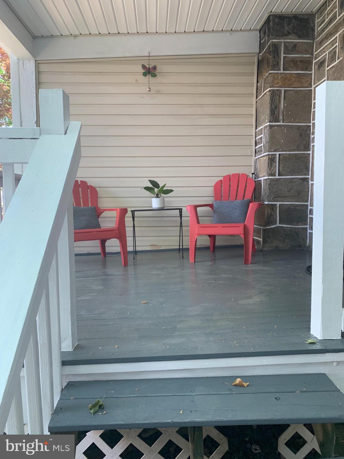 428 Croyden Road Upper Darby, PA 19082 - Photo 4 of 12 a view of a two chairs in the balcony