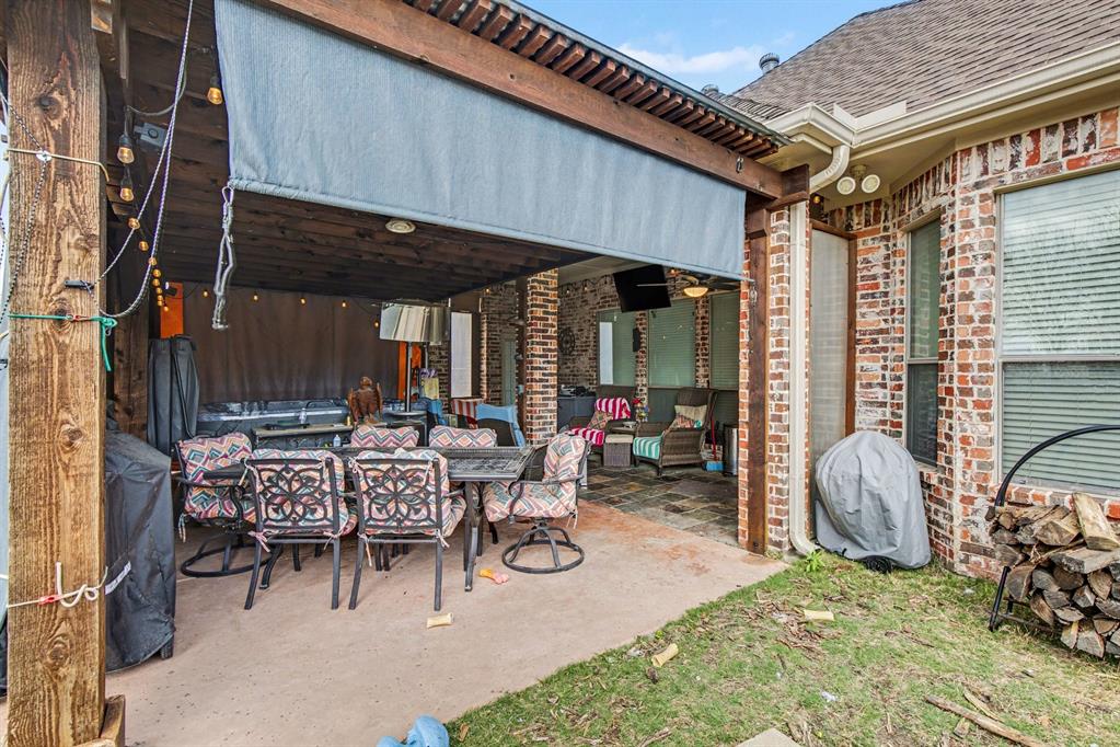 1361 Shallowbend Drive Midlothian, TX 76065 - Photo 23 of 30 a view of outdoor space yard and patio