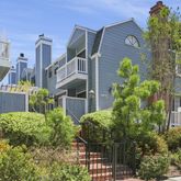 a view of yard along with building