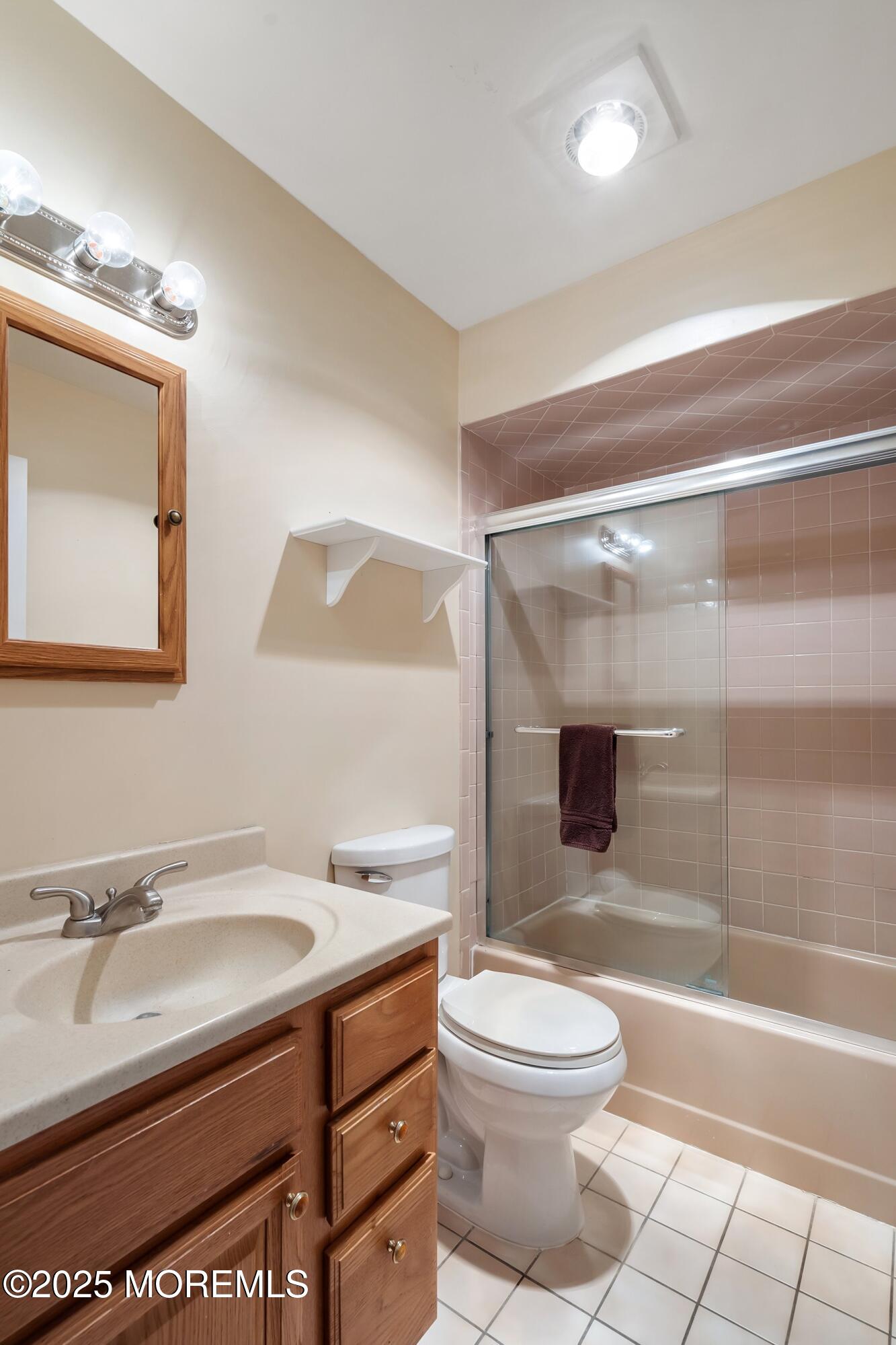 7 Spring Lake Avenue Oceanport, NJ 07757 - Photo 25 of 44 a bathroom with a sink a toilet and shower