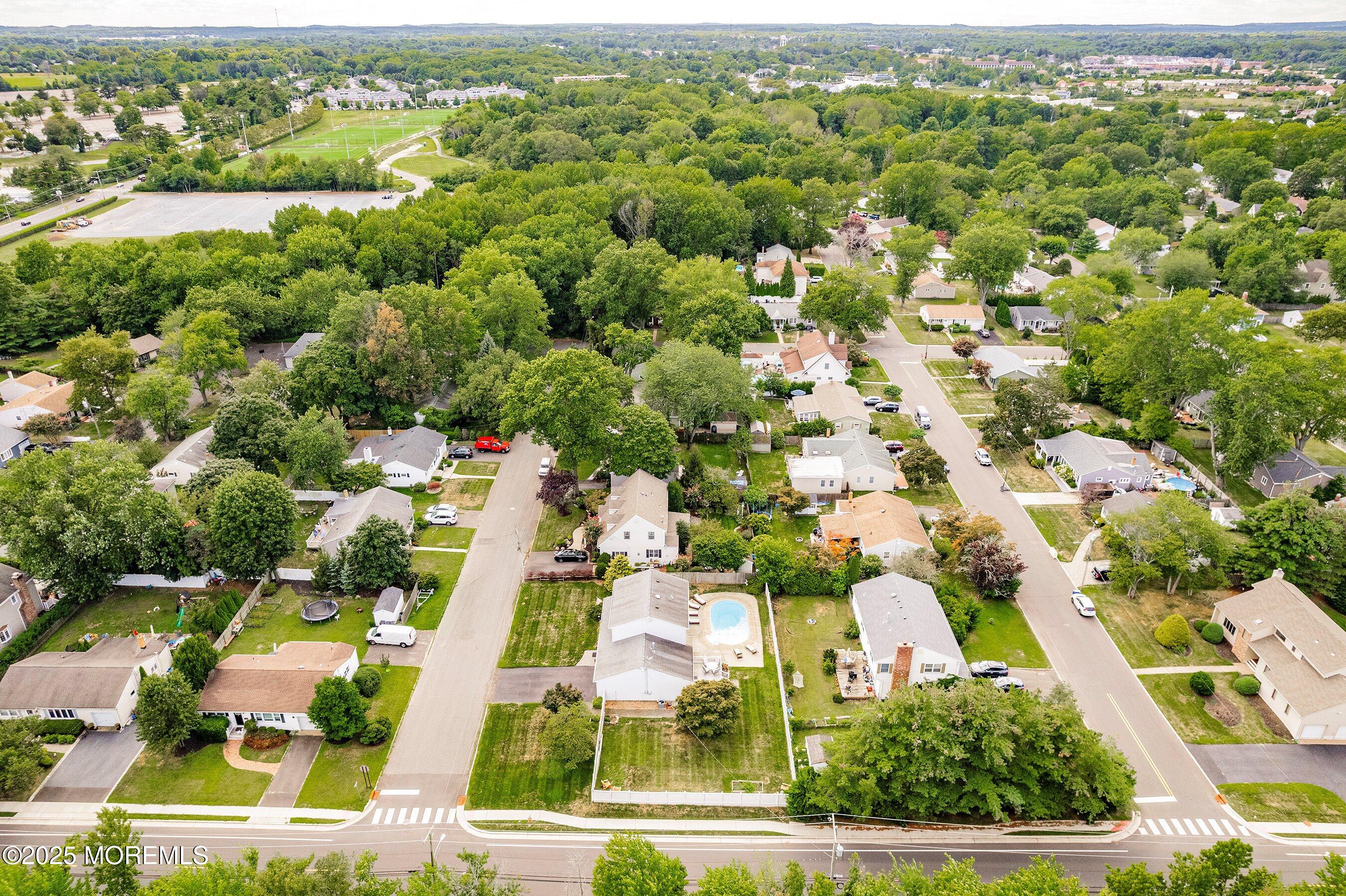 7 Spring Lake Avenue Oceanport, NJ 07757 - Photo 39 of 44 an aerial view of residential houses with outdoor space