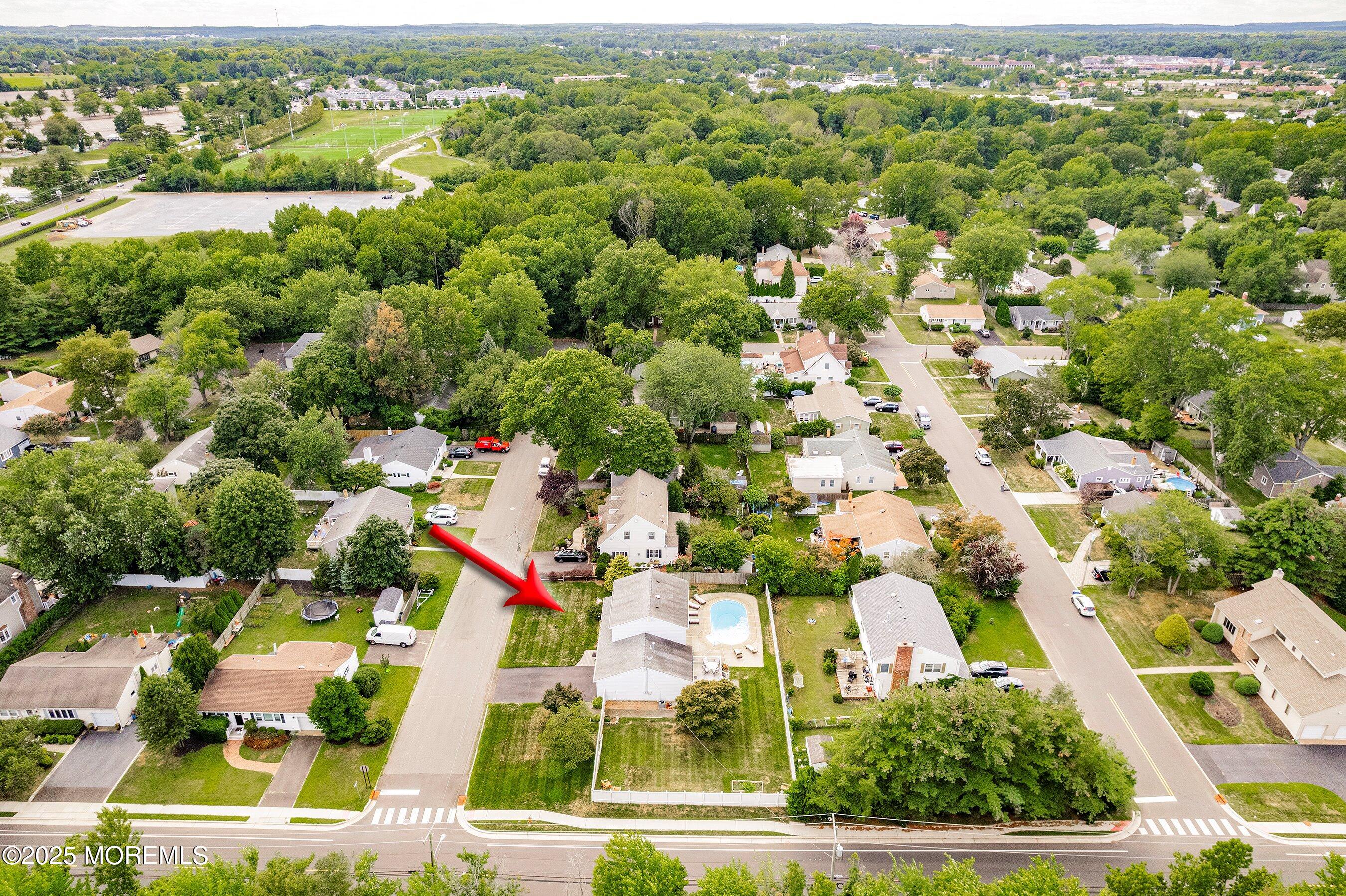 7 Spring Lake Avenue Oceanport, NJ 07757 - Photo 40 of 44 an aerial view of residential houses with outdoor space