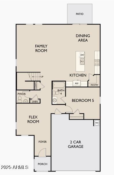 1924 Night Rider Road San Tan Valley, AZ 85140 - Photo 14 of 15 Eclipse Floorplan 1st floor