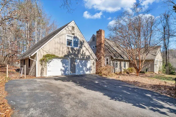a view of large house with a street