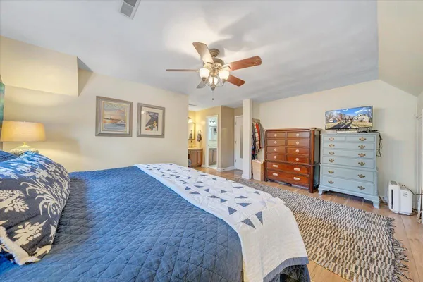 a view of a backyard of the house