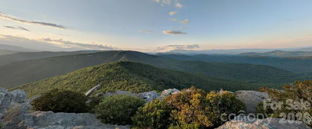 a view of a lake and mountain