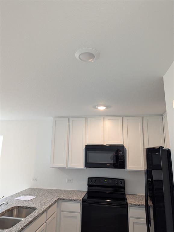 904 Wood Stork Way Princeton, TX 75407 - Photo 8 of 40 a kitchen with stainless steel appliances a stove a sink and a microwave