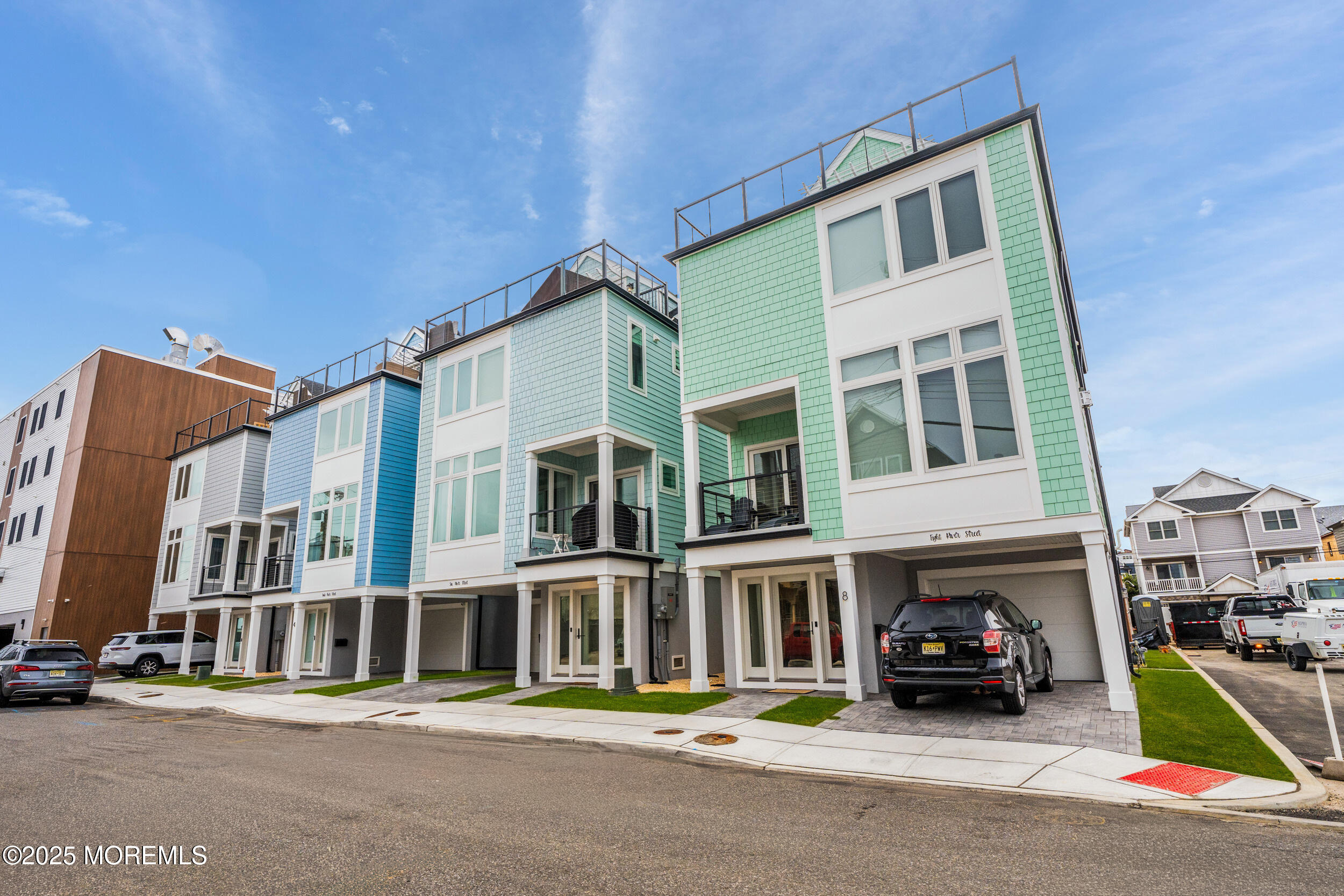 7 South Street Sea Bright, NJ 07760 - Photo 2 of 45 a view of building with cars parked in front of it