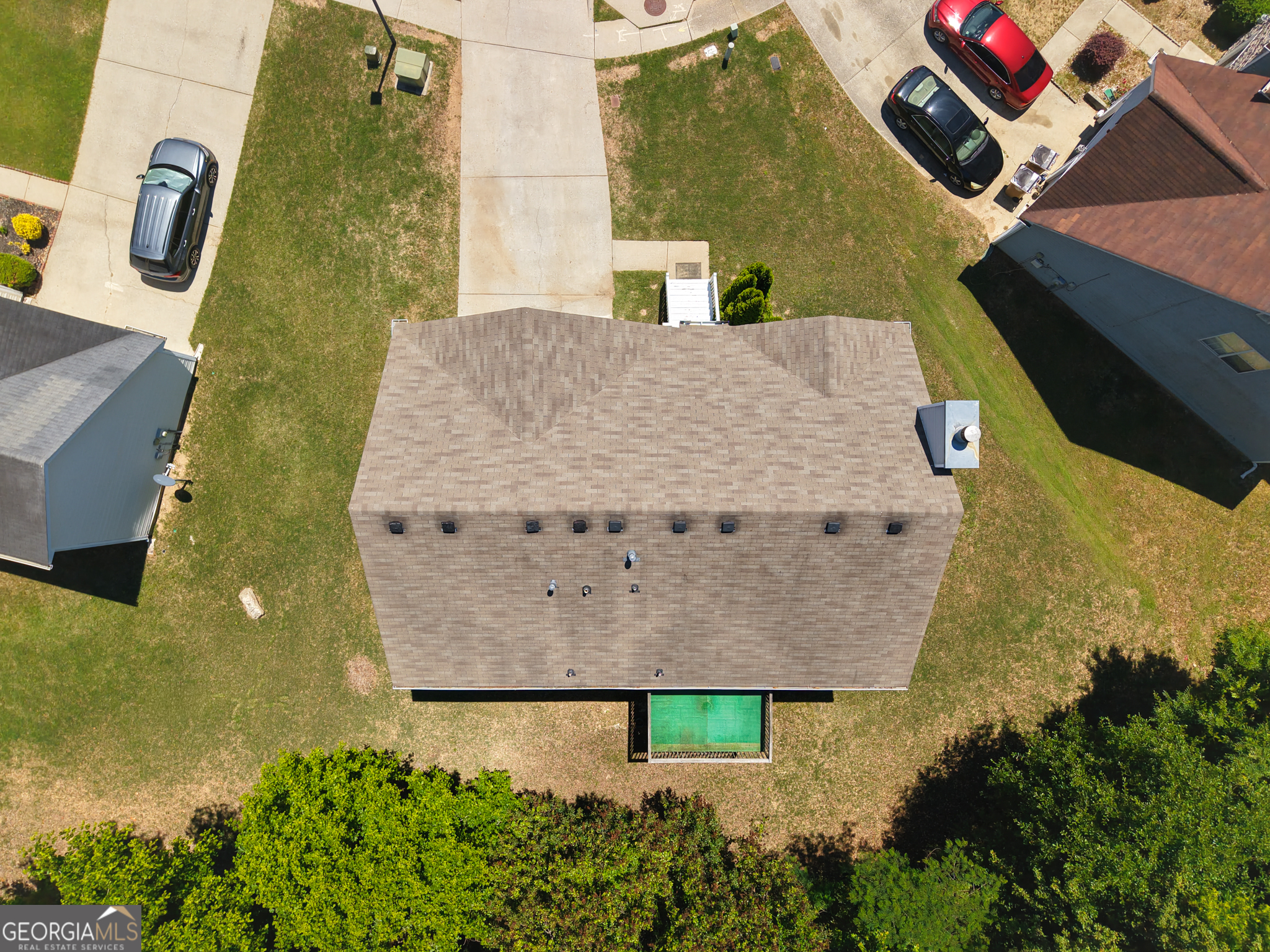 11036 Pebble Ridge Drive Hampton, GA 30228 - Photo 4 of 35 an aerial view of a house