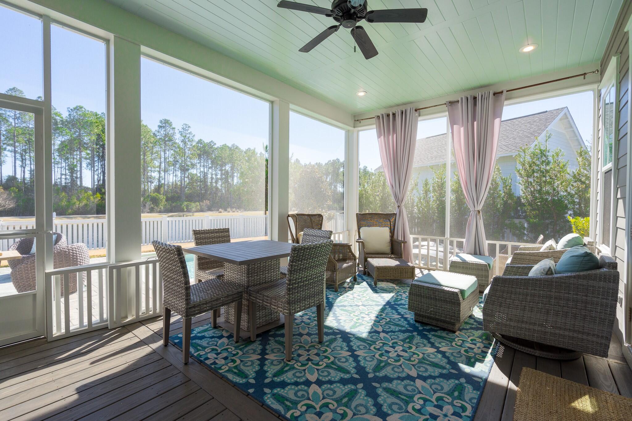 229 Sandchase Circle Inlet Beach, FL 32461 - Photo 33 of 61 a living room with furniture and a window