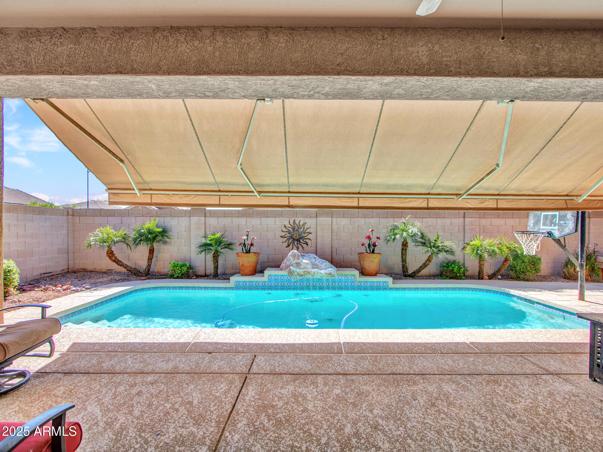 6919 West Rowel Road Peoria, AZ 85383 - Photo 33 of 74 a view of a backyard