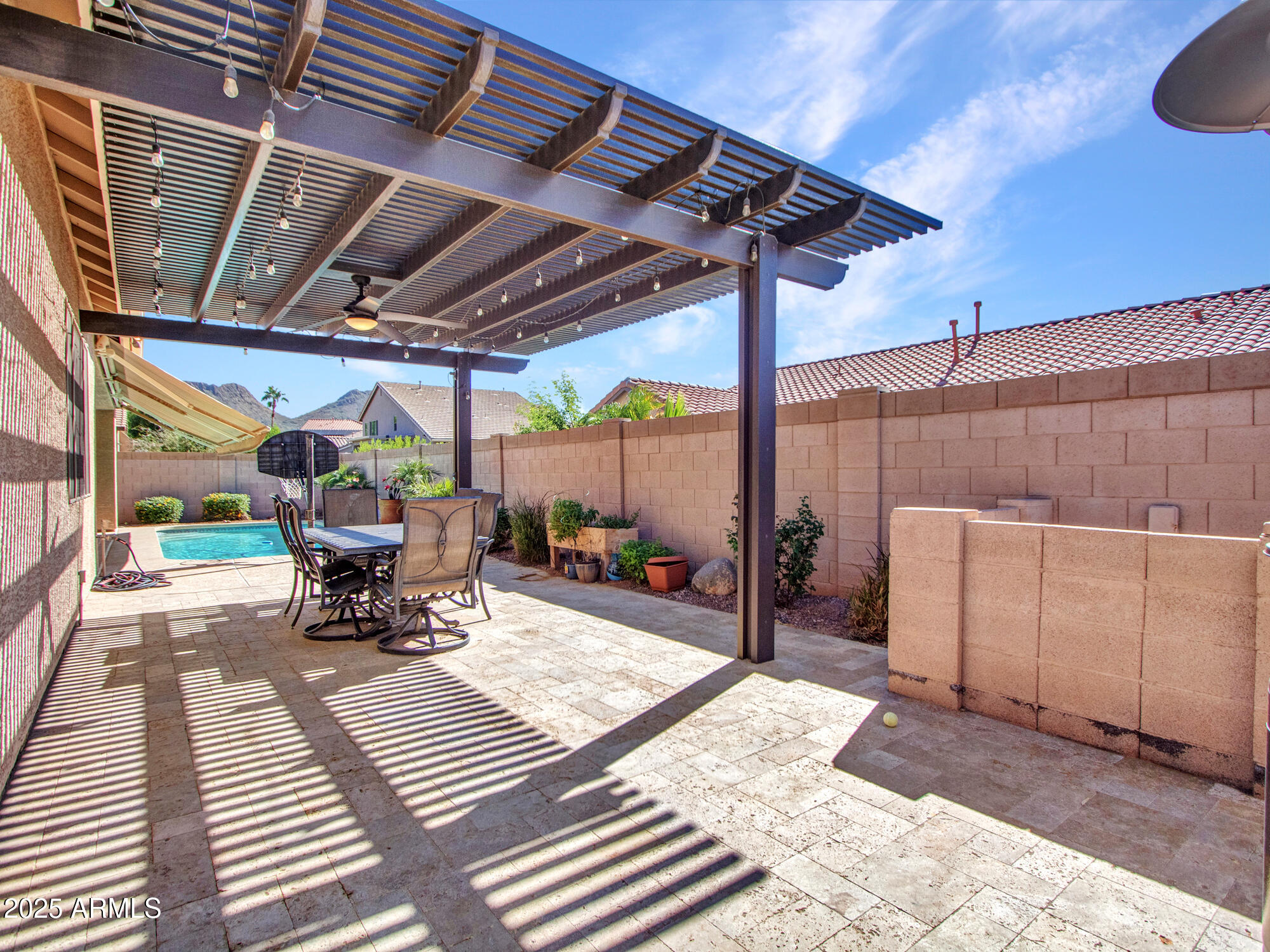 6919 West Rowel Road Peoria, AZ 85383 - Photo 37 of 74 a view of a two chairs in the patio
