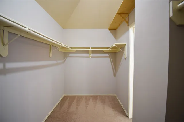 a view of walk in closet
