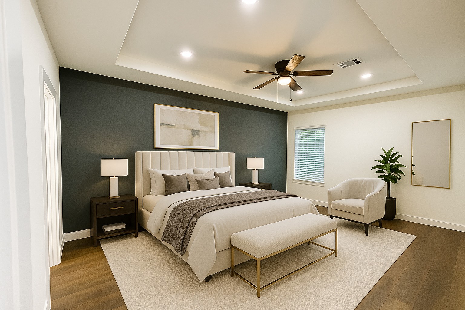 527 Autumn Lane Livingston, TX 77351 - Photo 6 of 13 Virtually stage Primary bedroom