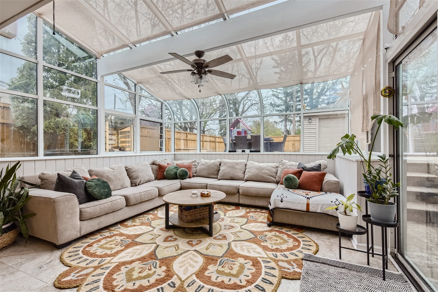 465 Northgate Court Riverside, IL 60546 - Photo 19 of 27 a living room with furniture and a large window