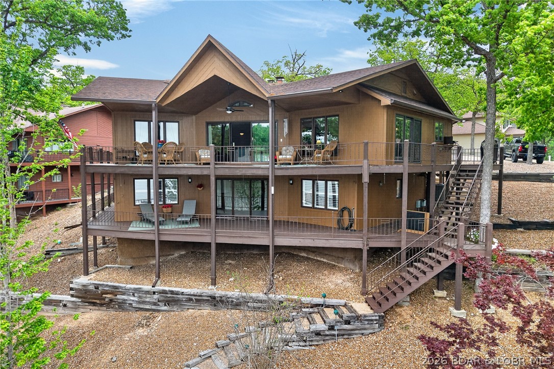 2293 Standing Rock Road Camdenton, MO 65020 - Photo 80 of 99 Lake Front View of this Home. The Seller has Upda