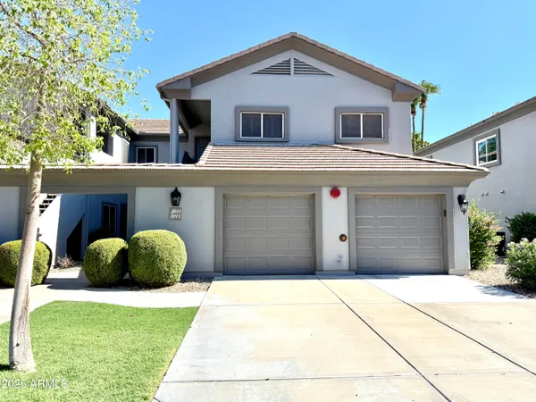 a house with a outdoor space