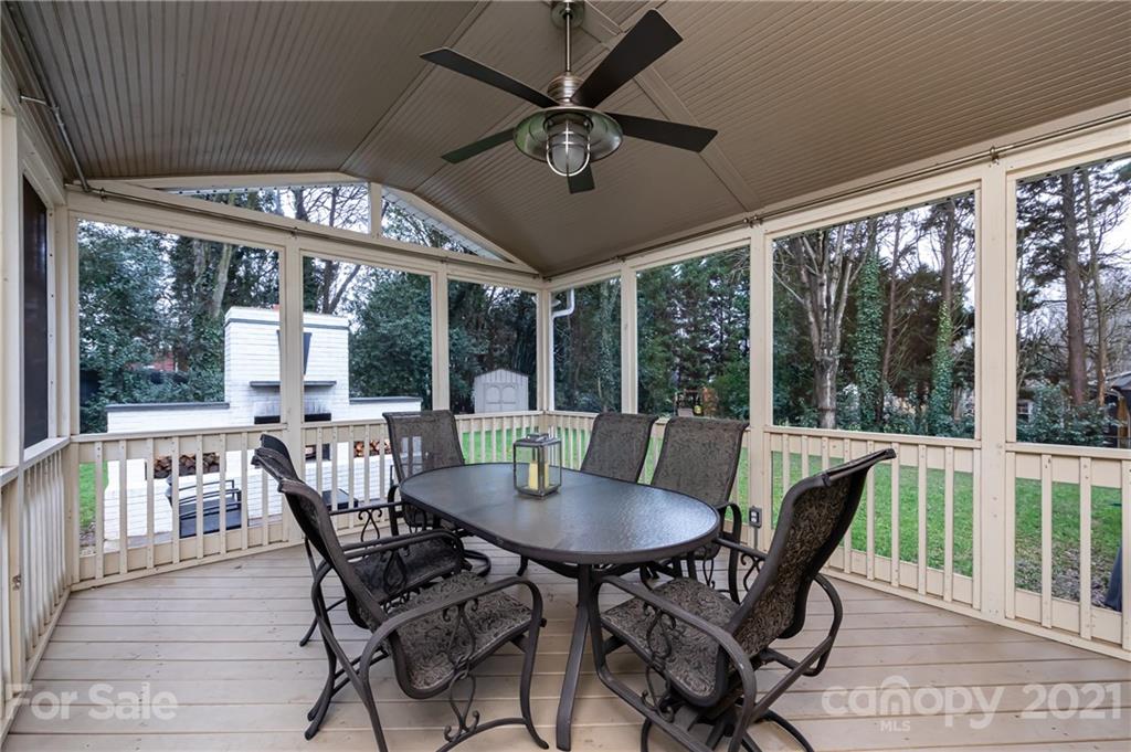 1417 Burnley Road Charlotte, NC 28210 - Photo 41 of 43 a view of a dining room with furniture window and outside view