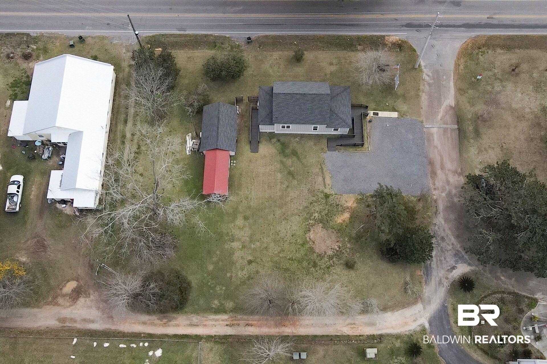 22051 Broad Street Silverhill, AL 36576 - Photo 25 of 28 Bird's eye view