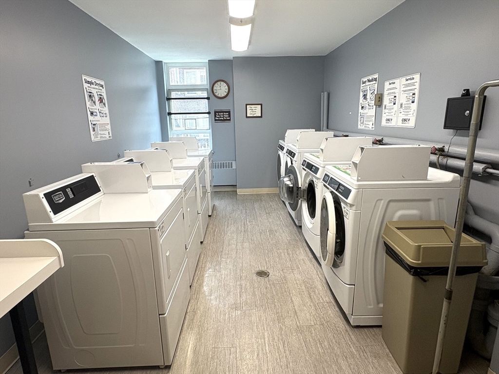 80 Salisbury Street, Unit 308 Worcester, MA 01609 - Photo 25 of 25 a utility room with dryer and washer