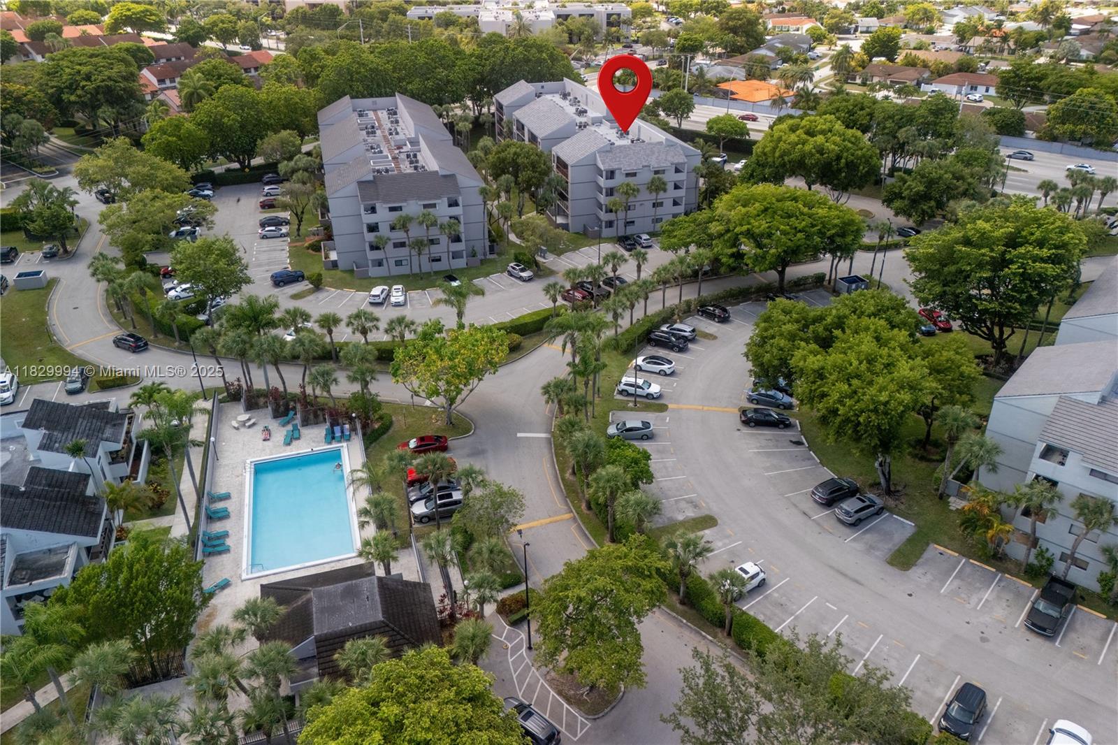 8810 Southwest 132nd Place, Unit 101DN Miami, FL 33186 - Photo 36 of 39 an aerial view of a house