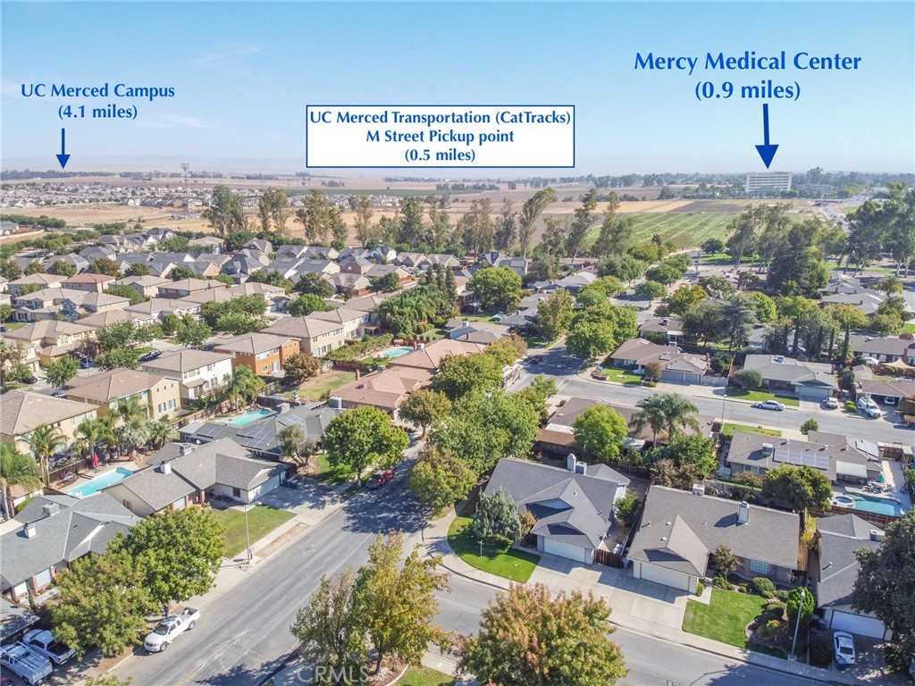 848 Lehigh Drive Merced, CA 95348 - Photo 30 of 30 an aerial view of a city