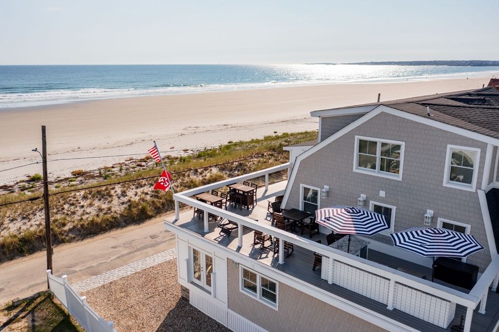 133 Beach Avenue Hull, MA 02045 - Photo 42 of 42 a view of roof deck with wooden floor and seating space