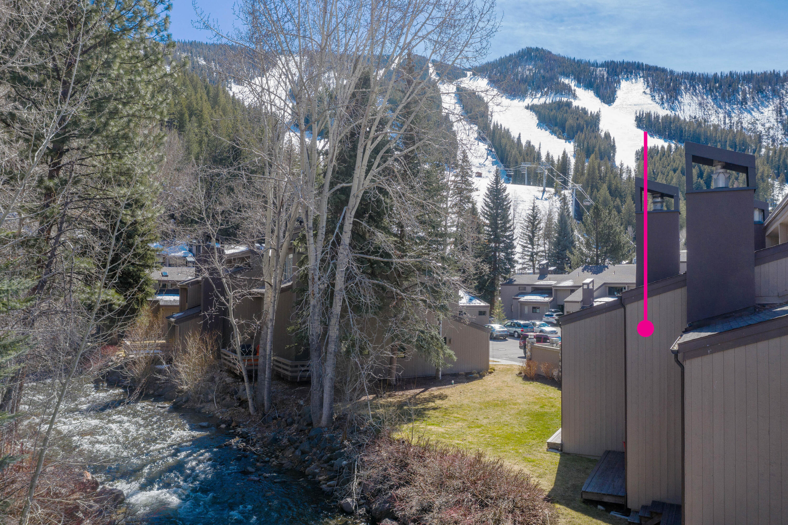 119 Picabo Street, Unit E3 Ketchum, ID 83340 - Photo 1 of 23 Creekside steps to the lifts