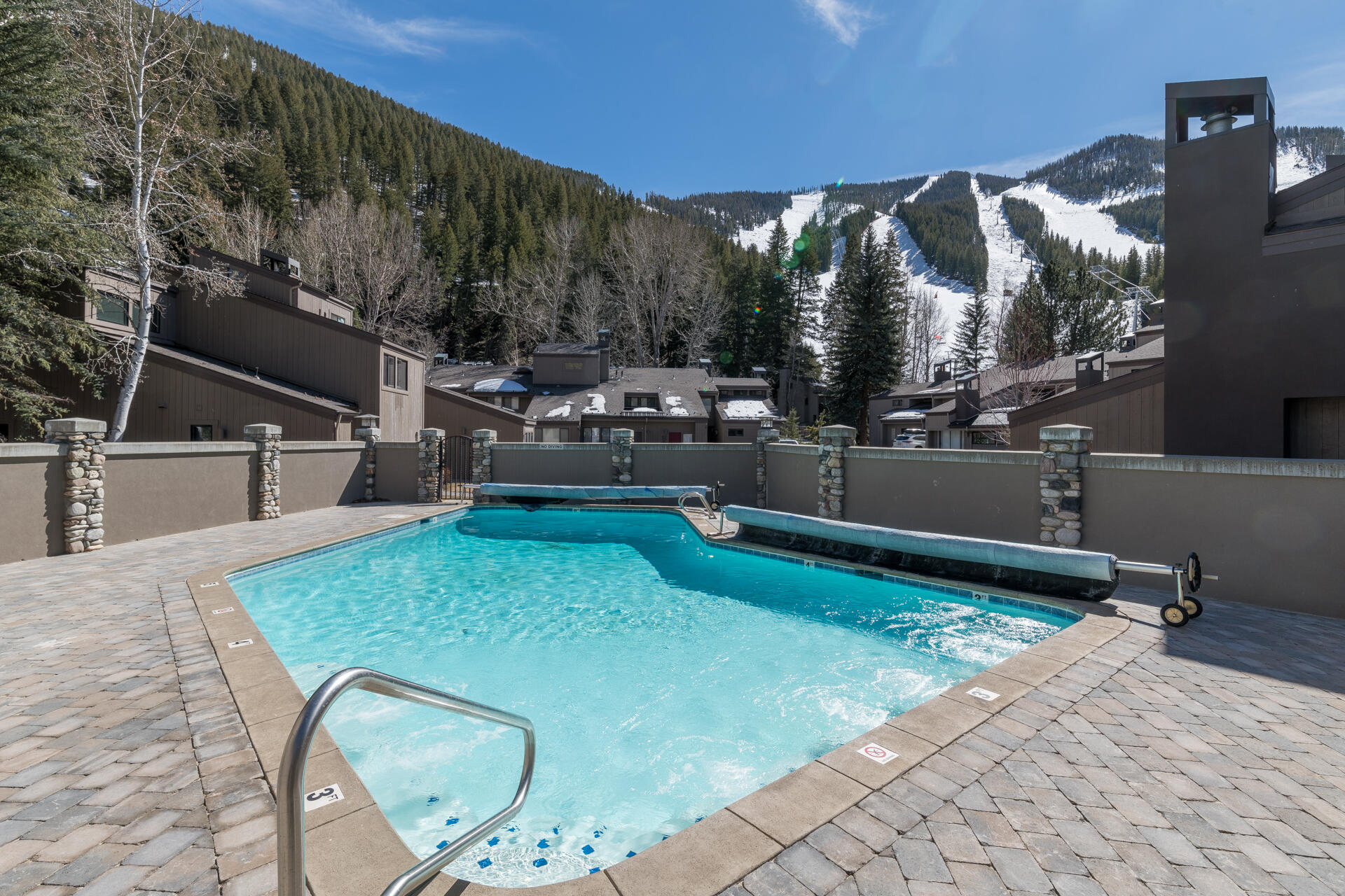 119 Picabo Street, Unit E3 Ketchum, ID 83340 - Photo 5 of 23 Heated pool