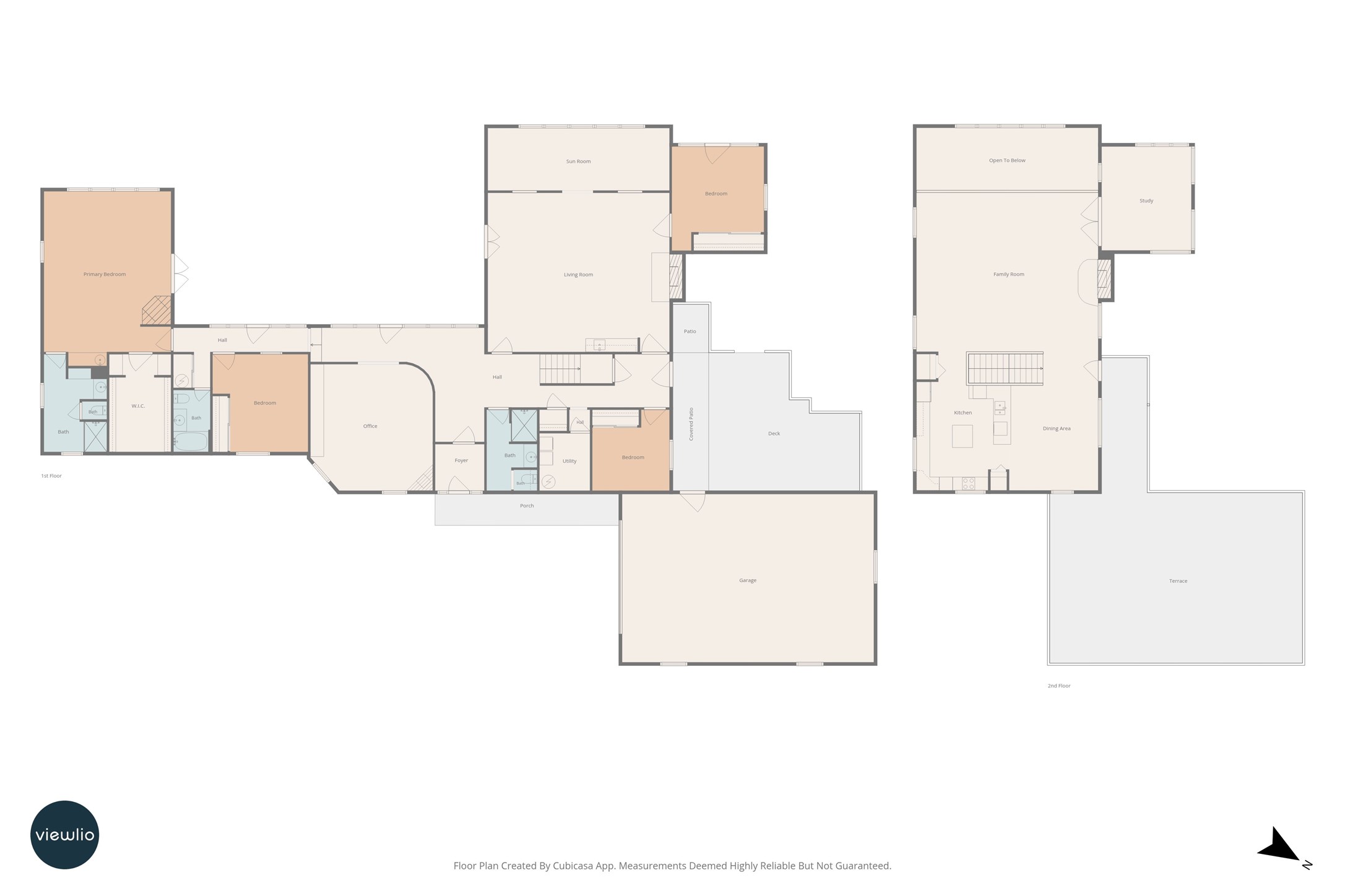 32 Overlook Road Santa Fe, NM 87505 - Photo 88 of 89 Floor Plan (Main House)