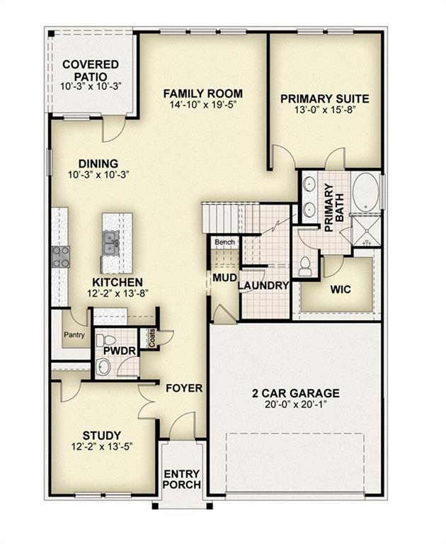 2145 Rhodora Avenue Forney, TX 75126 - Photo 25 of 29 first floor