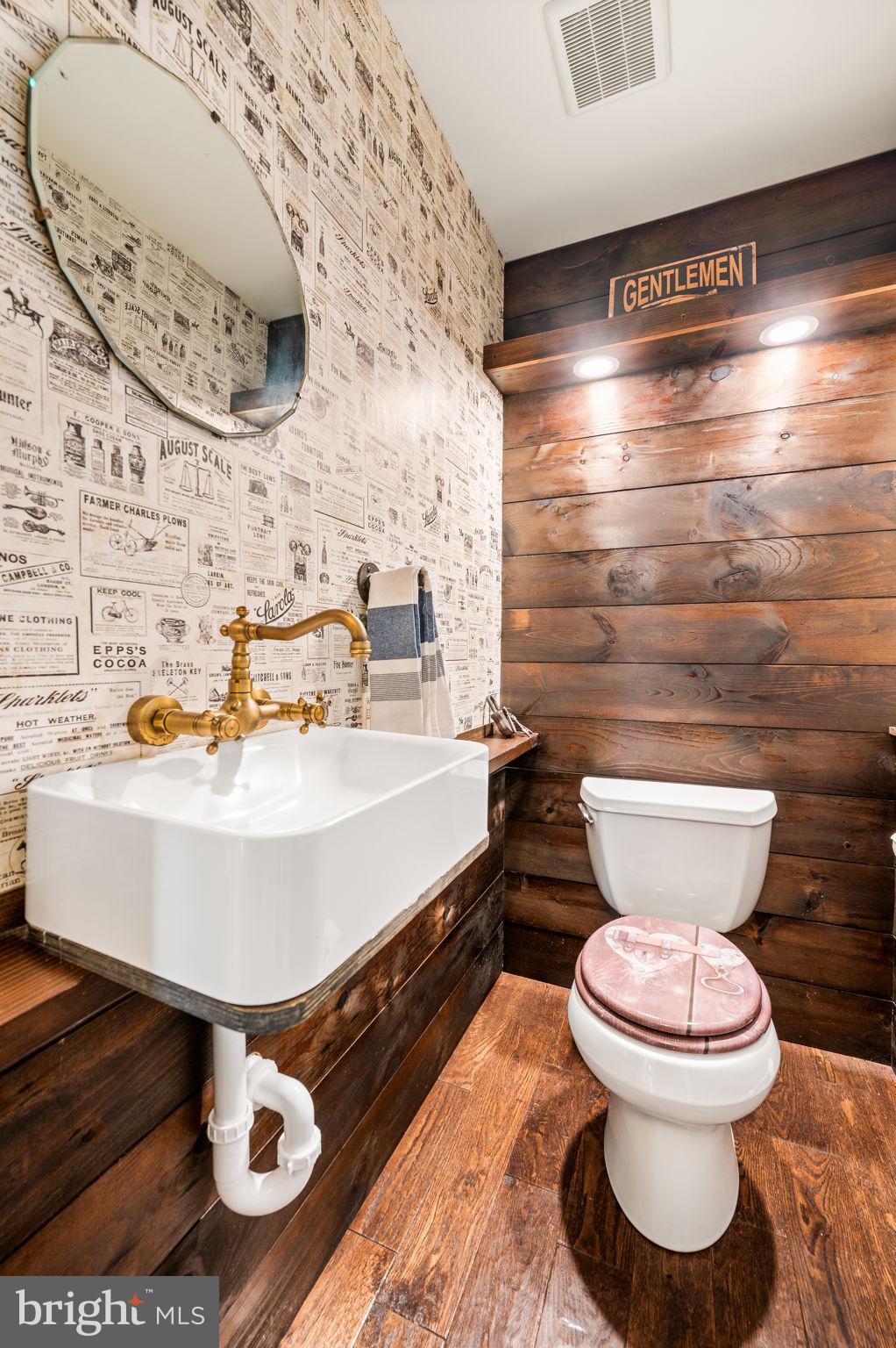 100 Old Forest Road Wynnewood, PA 19096 - Photo 13 of 35 Powder Room 1st floor