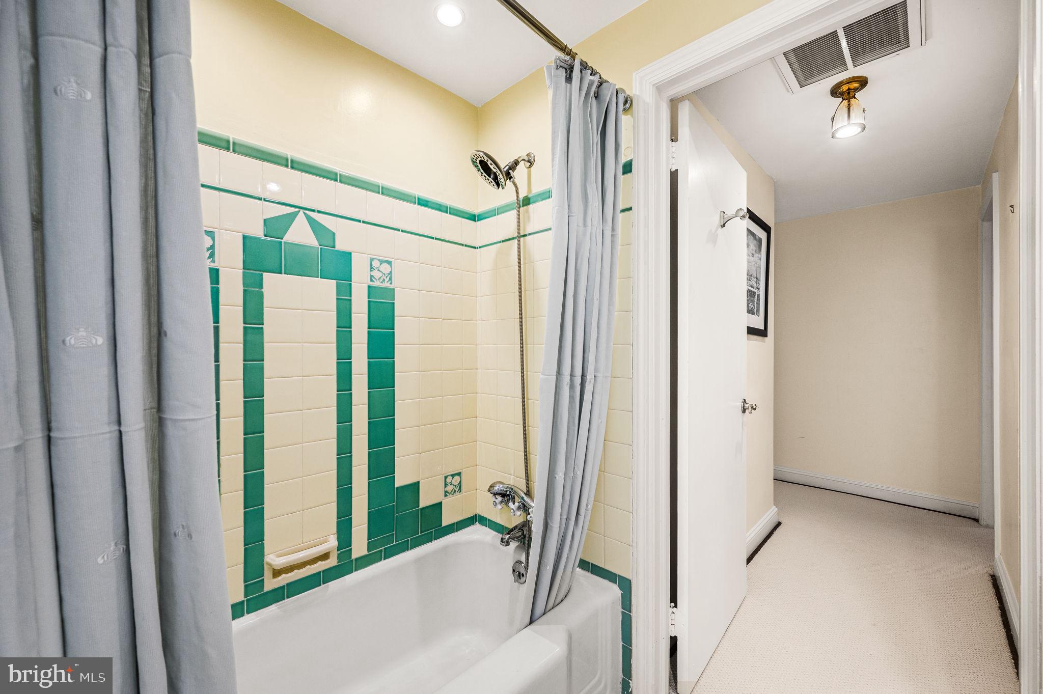 100 Old Forest Road Wynnewood, PA 19096 - Photo 24 of 35 2nd Floor Hallway Bathroom