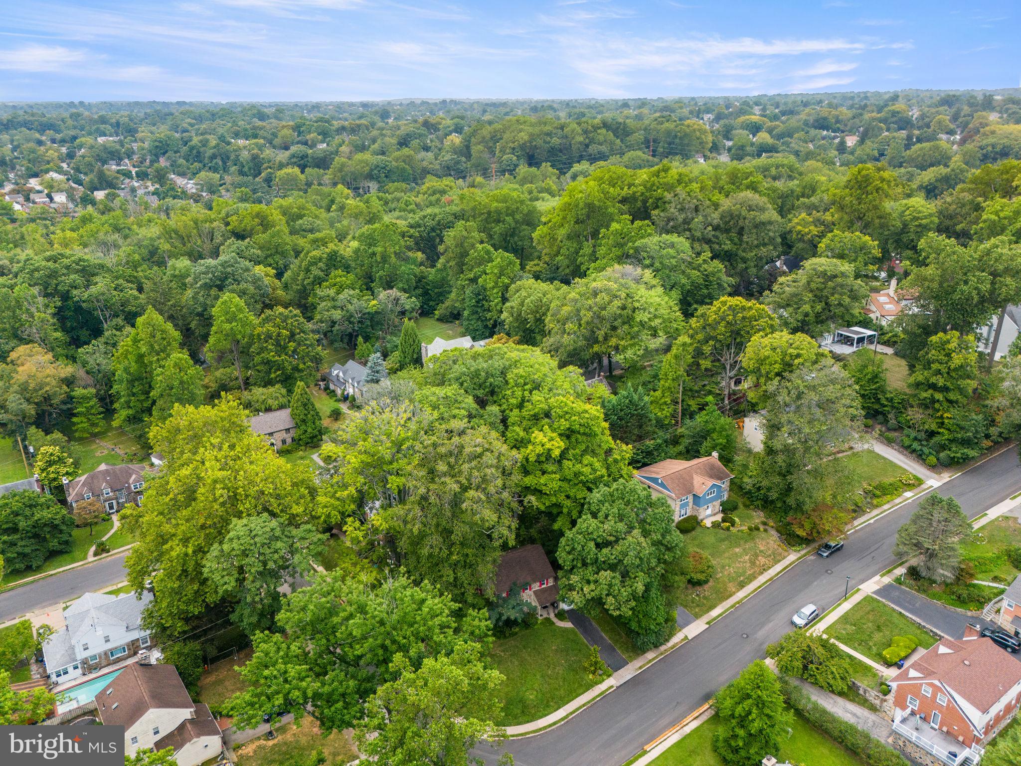 100 Old Forest Road Wynnewood, PA 19096 - Photo 31 of 35 Aerial Views