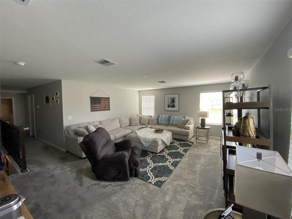 5686 Alenlon Way Mount Dora, FL 32757 - Photo 27 of 62 a living room with couches and a flat screen tv