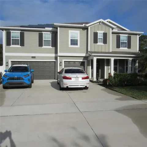 a front view of house with yard