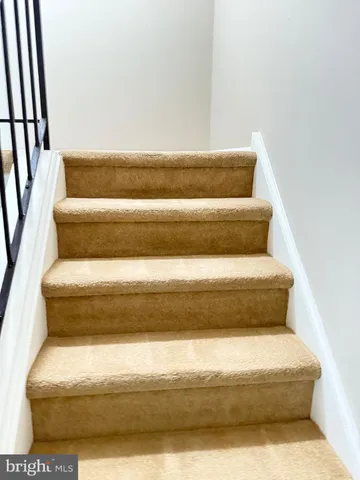 a bathroom with a couch
