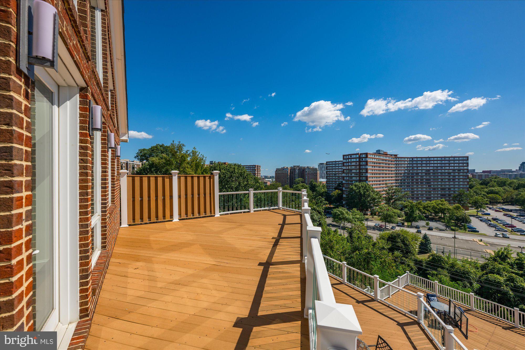 1701 South Arlington Ridge Road Arlington, VA 22202 - Photo 47 of 90 Primary Bedroom Deck Views