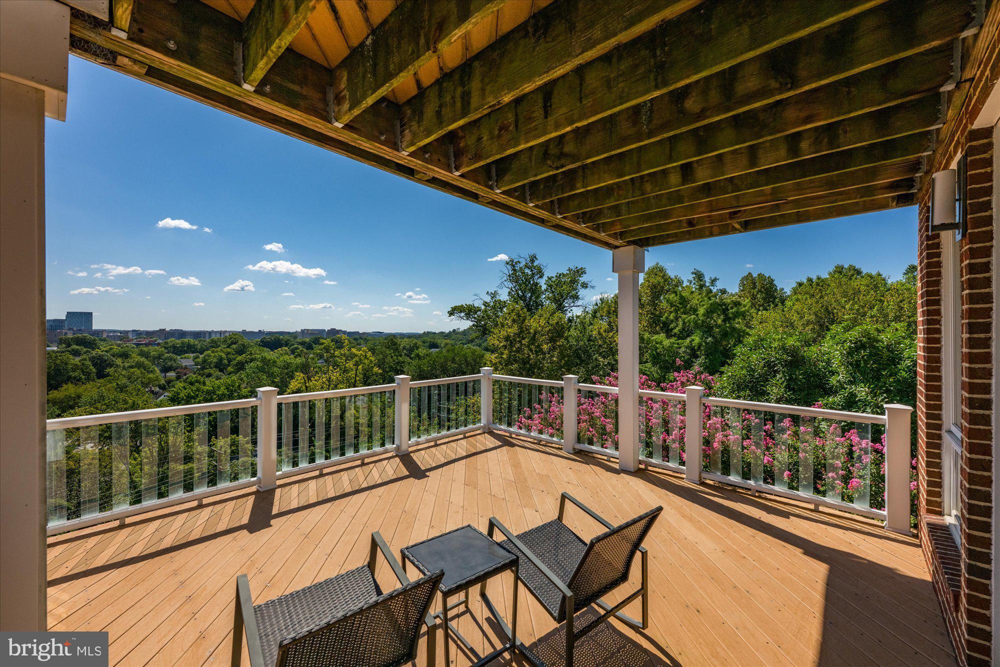 1701 South Arlington Ridge Road Arlington, VA 22202 - Photo 61 of 90 Covered Deck off Music Room
