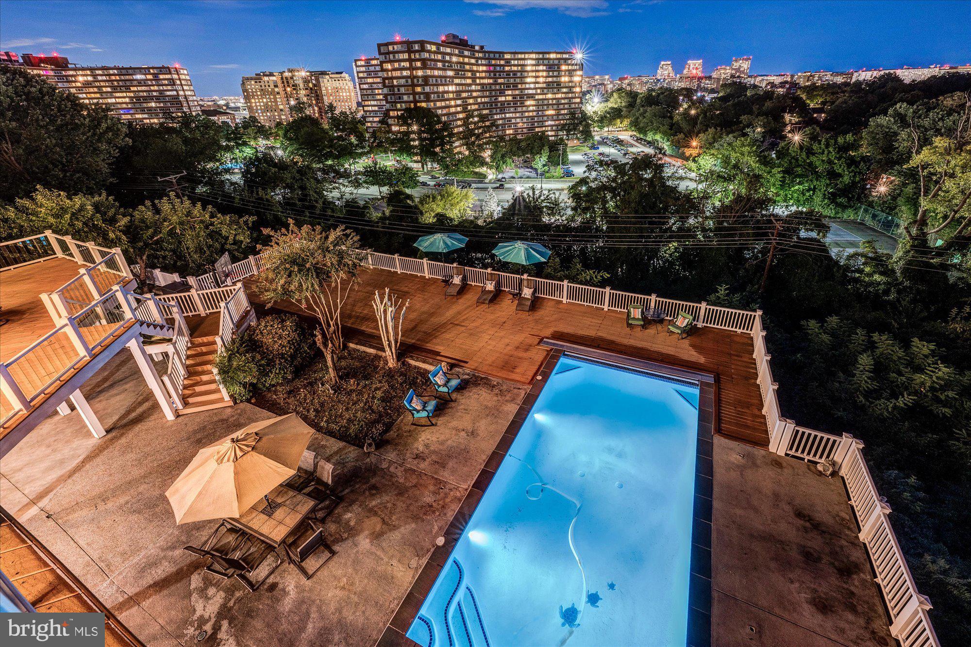 1701 South Arlington Ridge Road Arlington, VA 22202 - Photo 7 of 90 Terrace with heated pool