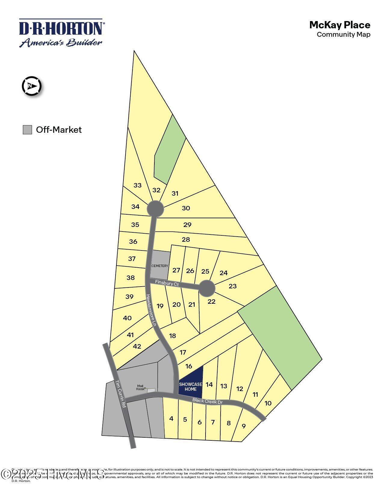 71 Hawksmoore Lane Lillington, NC 27546 - Photo 35 of 35 McKay Place - Site Map